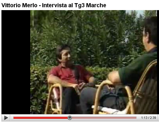 Intervista a Vittorio Merlo - Tg 3 Marche